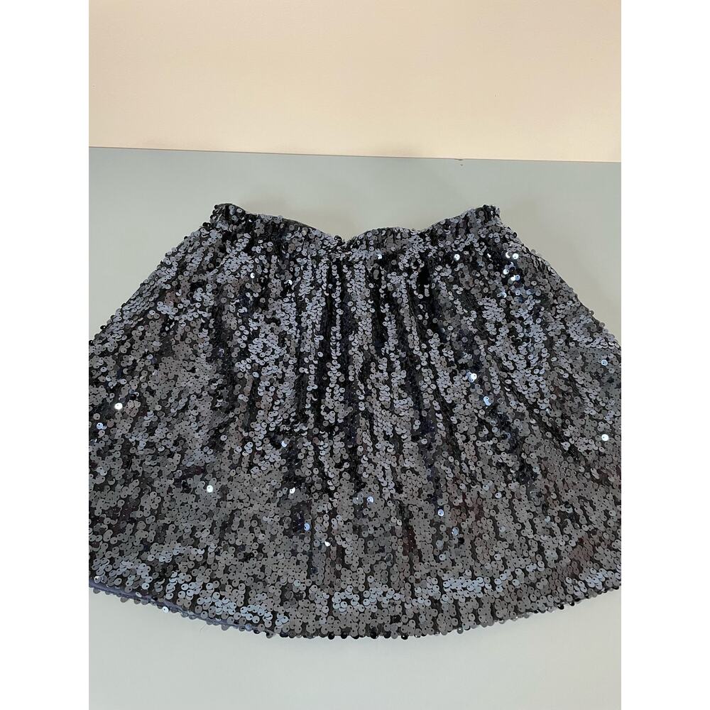 QMack womens Blue sequin skirt size M